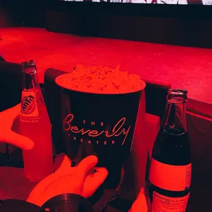 Drinks and coffee for our first time at the Beverly (around Halloween) - such a cool ambience