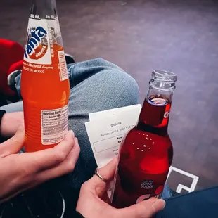 Lots of drink and snack options here