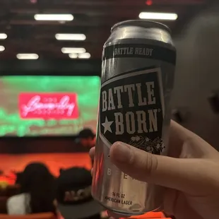 One of their few beer offerings