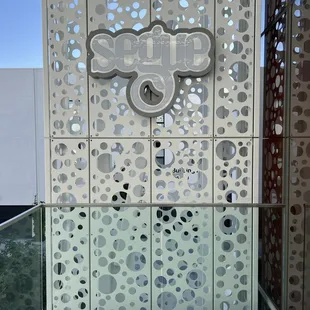 The second floor outdoor patio area where one can chill before a movie is called "The Segue."