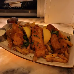 Fish and chips