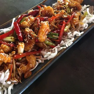 KUNG PAO CALAMARI (N)(GF)