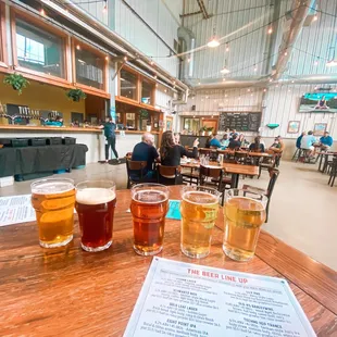 They don't do flight but they do half pours for $4 each