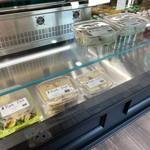 Lunch options from the Park Deli