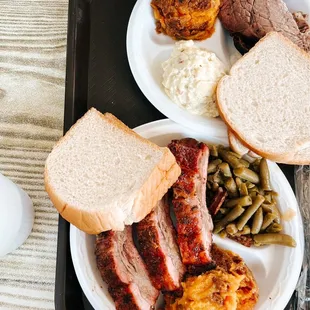 a plate of food