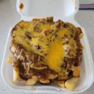 regular chili-cheese fries