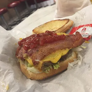 Double Bacon Cheeseburger