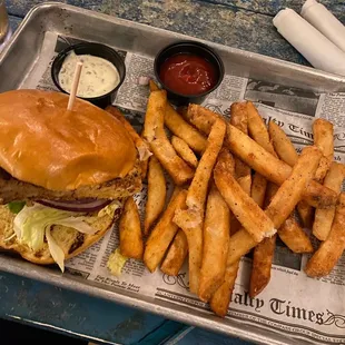 Blackened Mahi Sandwich