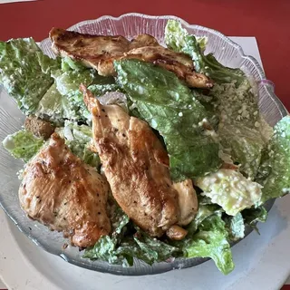 Chicken Caesar Salad (Grilled or Crispy)