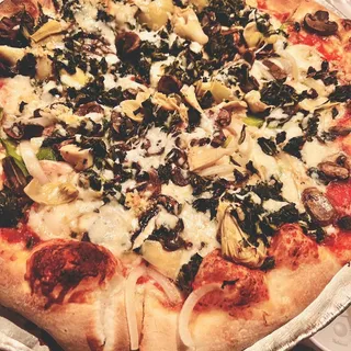 The Big California Veggie Max Pizza