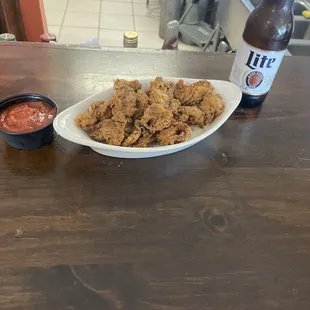 Fresh fried Oysters was DELISH