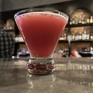 Pomegranate martini