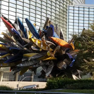 The Big Edge at City Center seen from the front of the Vdara.