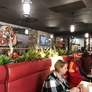 Inside dining