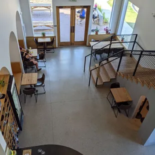 View from the balcony