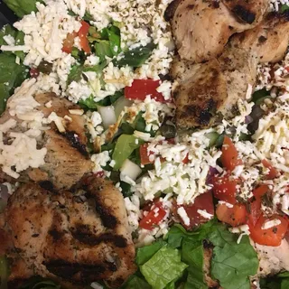 Grilled Chicken Greek Salad