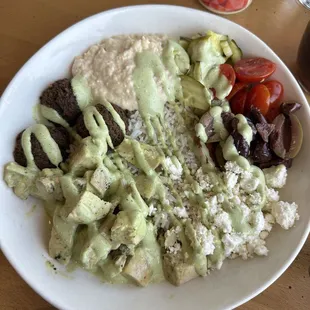 Mediterranean Bowl with Chicken