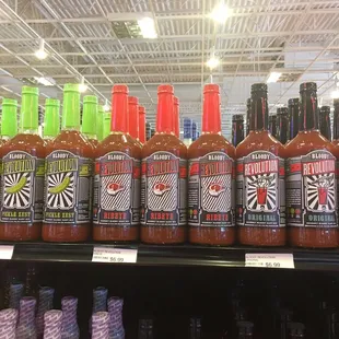 Interesting Bloody Mary mixers