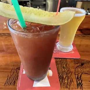 Bloody Mary and Spotted Cow