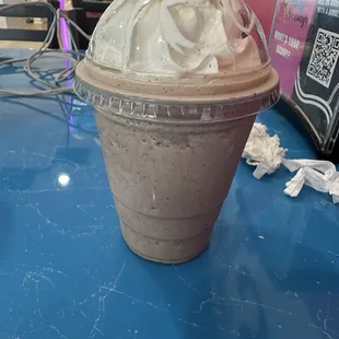 Oreo milkshake