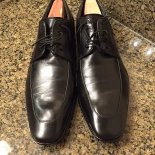 Clean and polish job by The Big Shoe