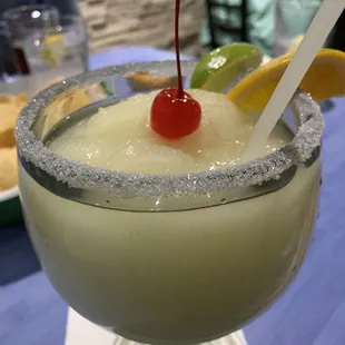 Jumbo margarita. Actually very jumbo!