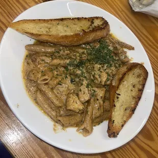 Blackened Chicken Penne Pasta Platter