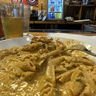 Blackened Chicken Penne Pasta Platter