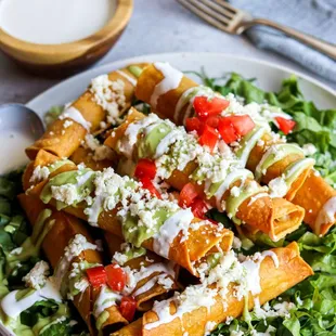 Our Delicious Big Taquitos