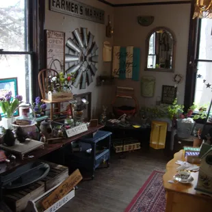 Front of the house, one of the typical vendor areas.