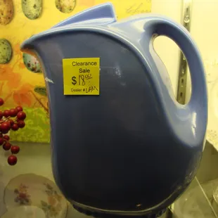 I actually found an antique - a late 40s Hall refrigerator pitcher, complete with the lid (usually missing)!