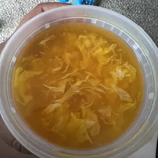 Egg drop soup