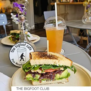 This is the Bigfoot Club sandwich. First thought after taking my first bite was, &quot;Wow, this is fresh.&quot; Then I said, &quot;This is delicious.&quot;