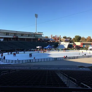 Pretty much the main things to do the ice rink and the slide. Everything else was nothing to mention.