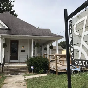 Mostly looks like a regular house from the outside, yet is a restaurant gem on the inside.