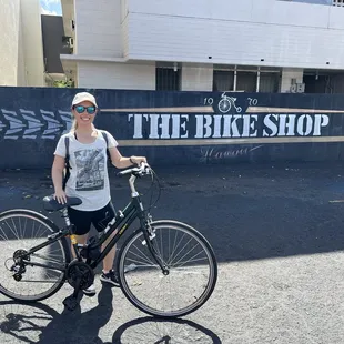 My bike rental!
