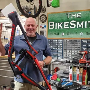 It all starts with a new frame.