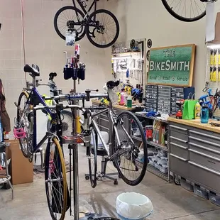 A peak into our new shop.