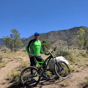 Customer of BikeSmith enjoying the the ride.........