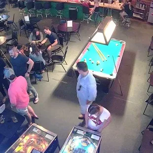 Enjoying the Bar Fun!