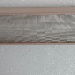 Water spot in light fixture