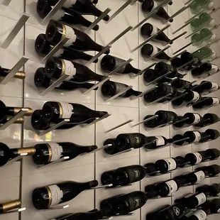 Wine selection/display.