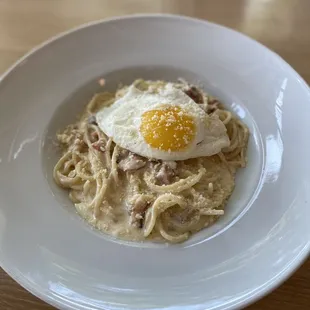 Breakfast carbonara ($19)