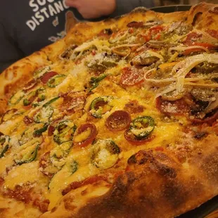 pizza, food