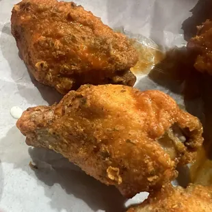 The biggest wings I&apos;ve ever had!  Great sauce choices.