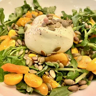 a plate of salad