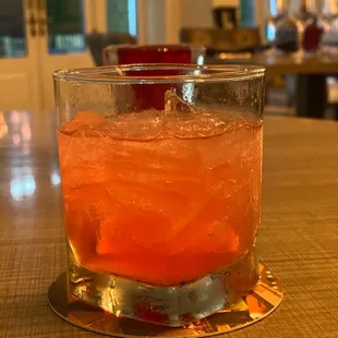 Hibiscus cocktail