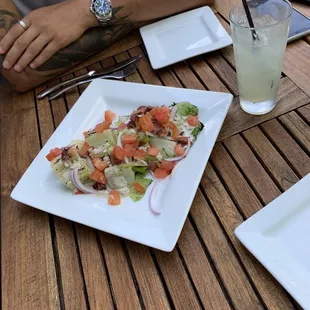 Grilled Romaine Salad