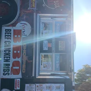 The food truck itself