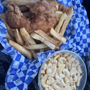 fish and chips, food